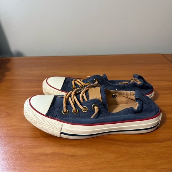 Converse Chuck Taylor All‎ Star Shorline Slip On Sneaker Navy Blue 551622F W6.5 - Picture 1 of 9